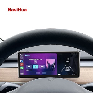 Navihua 4.6" LCD Digital Instrument Cluster Car Dashboard Multimedia Head-up Display Linux <b>System</b> for Tesla Model 3 / Model Y - Product Image 3