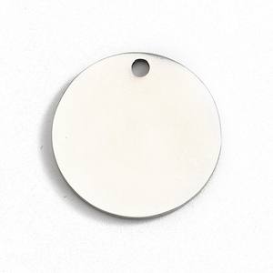 लक्जरी स्टेनलेस स्टील पालतू आईडी टैग कई आकार वाटरप्रूफ खाली टैग कस्टम लोगो प्रिंटिंग के साथ कुत्ते बिल्लियों के लिए - Product Image 5