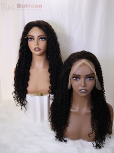 Brazilian Virgin Hair 13x6 Invisible Lace HD Front Wig Natural Color Deep <strong>Wave</strong> 7x7 for Lace Frontal High Grade Human Hair - Product Image 4