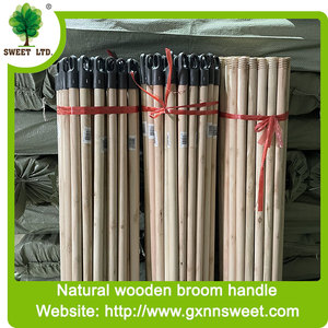 Balais à manche en bois en gros, manches de balai en bois, balais de nettoyage de sol pour la maison - Product Image 2