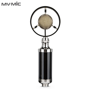Microphone à condensateur portable rétro professionnel T4 avec connecteur XLR pour diffusion en direct, enregistrement <span class=keywords><strong>YouTube</strong></span>, chant - Product Image 4