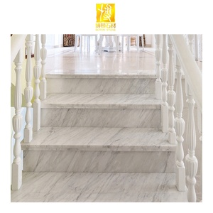 BOTON STONE Prix de gros Escaliers intérieurs en pierre courbés Designs de rampes d'<span class=keywords><strong>escalier</strong></span> Carreaux d'<span class=keywords><strong>escalier</strong></span> <span class=keywords><strong>Marches</strong></span> d'<span class=keywords><strong>escalier</strong></span> en marbre blanc - Product Image 2
