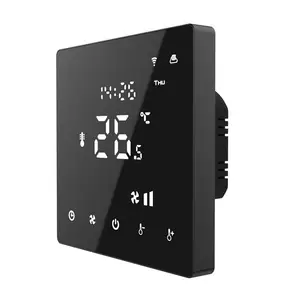 Digitaler Tuya intelligenter Heimklimaanlage-Steuerungsthermostat HY608 Raumheizung programmierbarer Thermostat