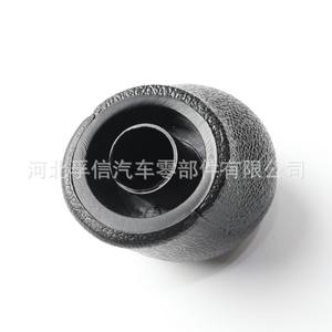 Pommeau de levier de vitesse en cuir noir, 6 vitesses, pour Volkswagen T5, conception ergonomique - Product Image 3