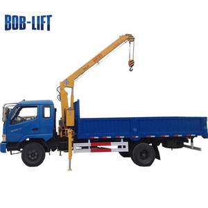 1 tonelada de <span class=keywords><strong>2</strong></span> Ton 3 Ton 4 Ton 5 Ton pluma telescópica montada en camión grúa para la venta - Product Image 6