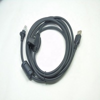 Câble de lecteur de codes-barres USB RJ45 en cuivre pur tressé pour Honeywell Metrologic MS7820 MS7580