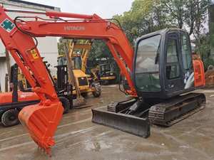 Excavadora de orugas Hitachi ZX60 usada de 6 toneladas anfibia con bomba de motor Hino y componentes de núcleo de motor incluidos - Product Image 4