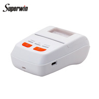 Xprinter 57.5mm Thermal Resi POS Desktop Printer, Stock Printer Label ponsel, stiker kode batang pengupasan otomatis 200DPI USB