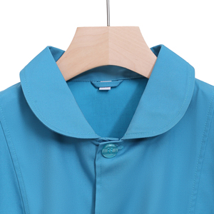 Invernale <span class=keywords><strong>blu</strong></span> uniforme <span class=keywords><strong>ospedaliera</strong></span> di alta qualità per donne medico e infermiere Design del colletto superiore - Product Image 4