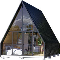 CDPH Maison mobile de luxe, camping-car moderne pour activités de plein air, conteneur détachable en acier et panneaux sandwich pour les vacances