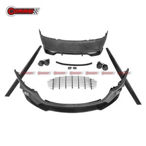 आधा कार्बन फाइबर पक्ष स्कर्ट के लिए कार सामने बम्पर रियर बम्पर Ducktail विंग एस्टन मार्टिन Rapide शाखा शैली बॉडीकिट - Product Image 4