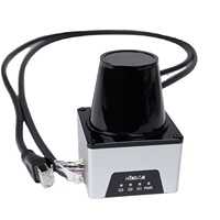 Chariot élévateur HDDM + TECH AGV AMR avec scanner LIDAR Laser à 312 degrés avec portée de 35 mètres et équipement de service à échos multiples