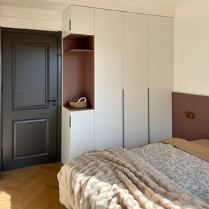 Tối giản mới thân thiện với môi tiết kiệm không gian tủ quần áo phòng ngủ với 4 ngăn kéo và bàn trang điểm xu hướng mới nhất - Product Image 4