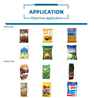 Machine d'emballage verticale automatique haute vitesse VFFS pour sachets de poudre de café instantané, de sucre et de lait en poudre avec remplissage à vis sans fin