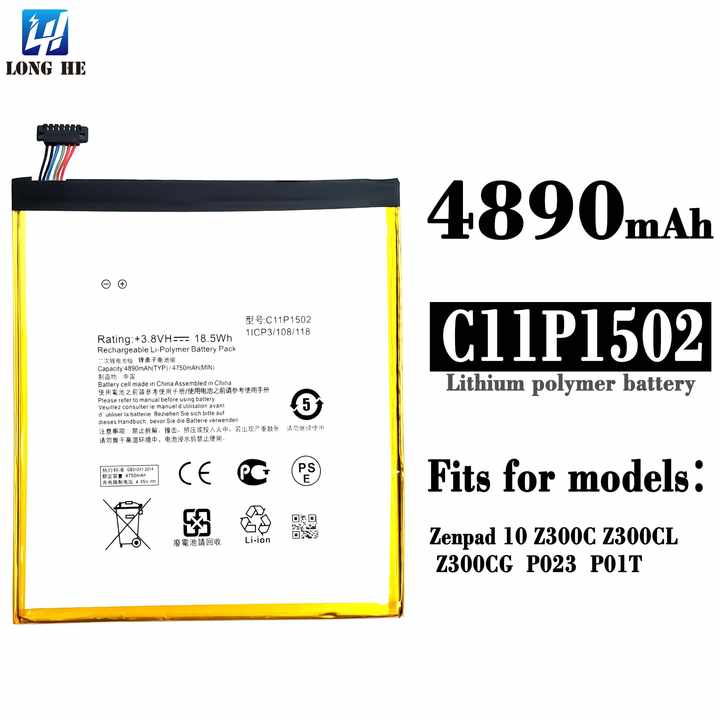 C11P1502 Battery for Asus Zenpad 10 - 4850mah Capacity
