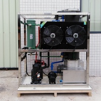 Machine à glaçons commerciale Kingwell 500kg 1000kg pour hôtels, magasins de boissons froides, aliments et boissons