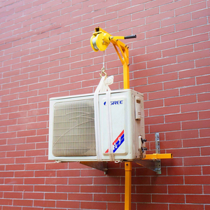 מנוף הרמה חיצוני קטן למזגן, מכונת הרמה חוסכת עבודה עם כננת ידנית או כננת חשמלית 150 ק\\\"ג 300 ק\\\"ג 10 מטר - Product Image 3