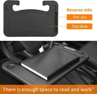 Plateau Universel pour Volant de Voiture | Conception Compacte Adaptée à la Plupart des Véhicules pour Voyageurs