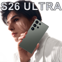 Smartphone S26 Ultra de Alta Calidad con 10 Núcleos, 5G, 16GB+1TB, Pantalla HD de 7.3 Pulgadas, Android 14 y Cámara Trasera de 108MP