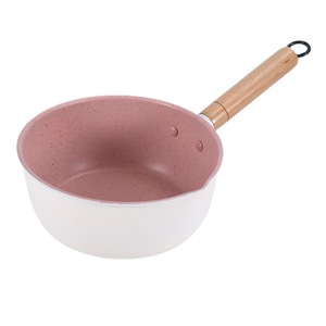 Japanese Style Yukihira Pot White Non Stick Small Saucepan For Noodles Baby Food Cooking Gas Stove Use - Product Image 4