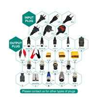 Chargeur de batterie Li-ion 42V 54.6V 58.8V 67.2V 84V 1A 2A 3A pour batterie au lithium, scooter électrique, vélo électrique