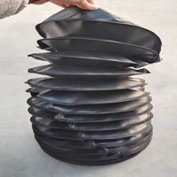 Manchon de protection pour vérin hydraulique d'excavatrice, cache-poussière, rallonge de tige à vis, fermeture éclair, étanche à l'eau et à la poussière