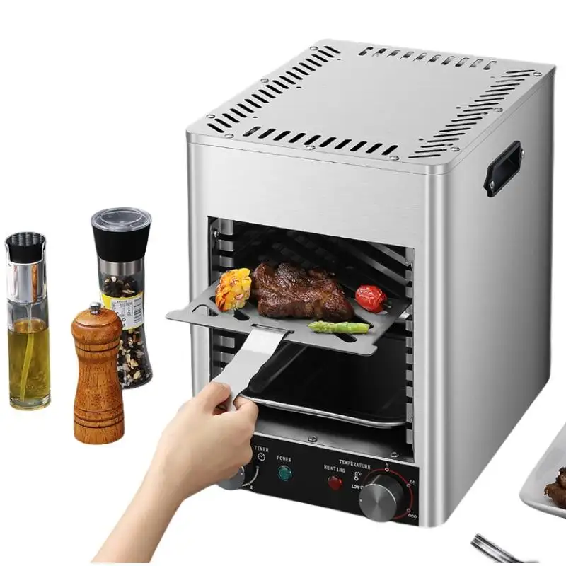 Manufacturer's best-selling desktop2024 hot new models electric pizza oven steak grill machine steak machine