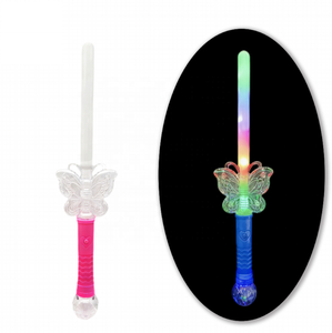 NUEVO Producto 2025 Juguetes Luminosos Varita <span class=keywords><strong>de</strong></span> Mariposa Luminosa 7 Luces LED <span class=keywords><strong>de</strong></span> Mariposa Sable <span class=keywords><strong>de</strong></span> Luz Intermitente Palo Luminoso Espada <span class=keywords><strong>de</strong></span> Juguete Genial para Niños - Product Image 1