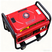 Générateur d'électricité portable à essence à démarrage automatique 4 temps 50/60 Hz 2,8/3 kW à haut rendement pour usage domestique 220 V CA - Vente flash