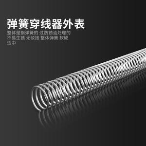 Tire-câble en PE et PP, dispositif de guidage de fil électrique pour câblage dissimulé, pour la pose de câbles réseau - Product Image 2