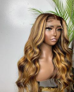 Sconto affare 12A grado Ombre scuro 99J colore profondo onda sciolta cuticola vergine allineato capelli umani 360 parrucche del merletto - Product Image 3