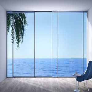 <span class=keywords><strong>Puerta</strong></span> Corredera <span class=keywords><strong>de</strong></span> <span class=keywords><strong>Vidrio</strong></span> con Perfil <span class=keywords><strong>de</strong></span> Aluminio Ultrafino y Aislamiento Térmico ZEYI Serie 150, Doble Acristalamiento, <span class=keywords><strong>Vidrio</strong></span> Templado <span class=keywords><strong>para</strong></span> <span class=keywords><strong>Exteriores</strong></span> - Product Image 1