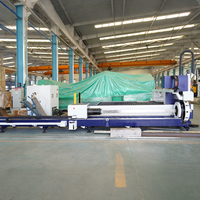 Machine de découpe laser à fibre CNC multifonctionnelle, longueur de tube 6 m, diamètre 350 mm 160 mm, pour la découpe de tuyaux et de plaques métalliques