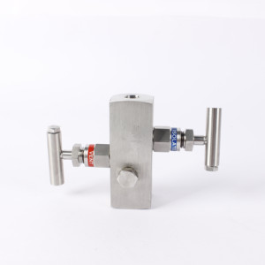 Thép Không Gỉ 316 Hướng Dẫn Sử Dụng Điện 2-Way Gas Đa Dạng Khối Với Chảy Máu Van Kim Loại Van 6000psi Huajia - Product Image 5