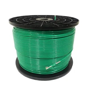 China green perimeter boundary wire with 3.8mm OD for robotic lawn mower boundary wire lawn