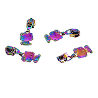 Forme animale Kitty Cat Shape Zipper Pull Zipper Tap Slider For Sewing Hardware Accessories