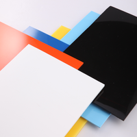 Feuille acrylique couleur 3 mm en gros, feuille acrylique coulée brillante PMMA couleur unie pour impression UV, feuilles plastiques publicitaires à découper