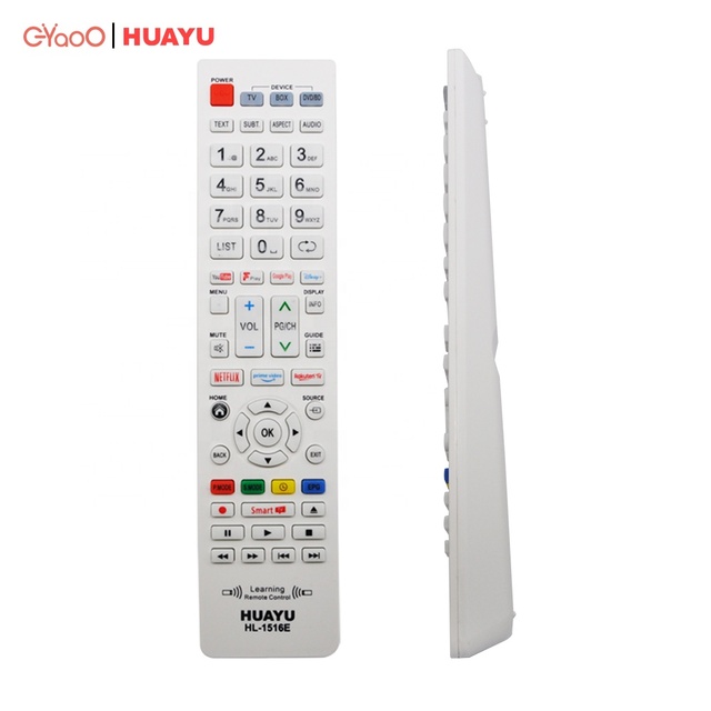 HUAYU HL-1516E TV BOX DVD Universal IR Learning Remote Control