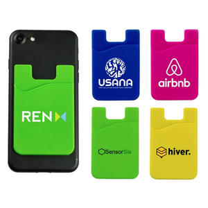 Autocollant personnalisé en silicone 3M Portefeuille intelligent Porte-cartes de téléphone portable Cadeau d'affaires pour cartes d'identité et de crédit - Product Image 4