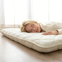 Matelas Futon Japonais SUREWALHOME, Matelas Pliable pour le Sol, Sikibuton, Matelas Tatami pour Dormir au Sol