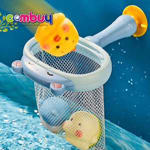 Hippo Fishing Net <strong>Wind</strong> <strong>up</strong> Boat Game Bathroom Stacking Cup Animals <strong>Bath</strong> <strong>Toys</strong> Baby - Product Image 4