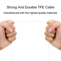 Câble de chargement de téléphone d'origine Cordon d'alimentation Micro USB Type C Câbles de données pour téléphones mobiles