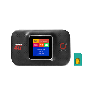 OLAX MF982 Black Portable Wifi Hotspot 3000mah Pocket With Sim Card Slot Gaming <b>Router</b> 4g <b>Routers</b> Pocket Wifi <b>Mobile</b> 4g Lte - Product Image 3