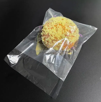 Sac à sandwich alimentaire en plastique transparent jetable personnalisé à rabat