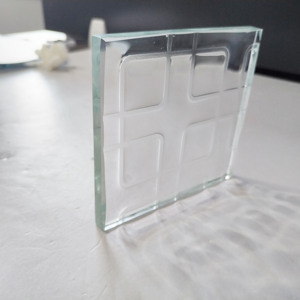 Verre de fonte chaude de tache de modèle d'art de verre fondu de bâtiment décoratif de conception nouvelle - Product Image 2