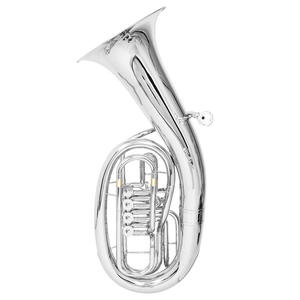 <span class=keywords><strong>Trombone</strong></span> basse mi plat en laiton nickelé avec 4 touches plates Instrument de <span class=keywords><strong>tuba</strong></span> à grand alésage - Product Image 2