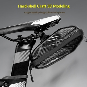WILD MAN E7S <span class=keywords><strong>MTB</strong></span> Fiets Reflecterende Zadeltas Achtertas Gereedschapstas Fietszadel Hardcase Fietszadelpen Hardcase - Product Image 2