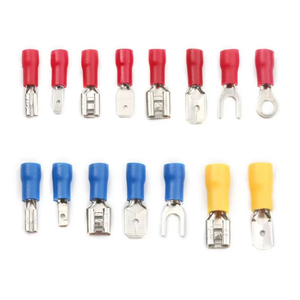 280-1500pcs Cold Pressed Wiring Terminal Combination Box with Crimp Spatula Butt Ring Fork Kit Ring Lug Rolled Terminal Kit - Product Image 2
