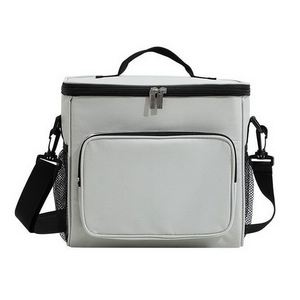 Wholesale SANJIN Insulated Cooler Bags 15L Polyester Waterproof for Food Custom Logo Outdoor Use - Product Image 2