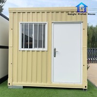 Maison conteneur pliable moderne préfabriquée portable 20ft 40ft, capsule spatiale pour hôtel extérieur ou parc, 2-5 chambres